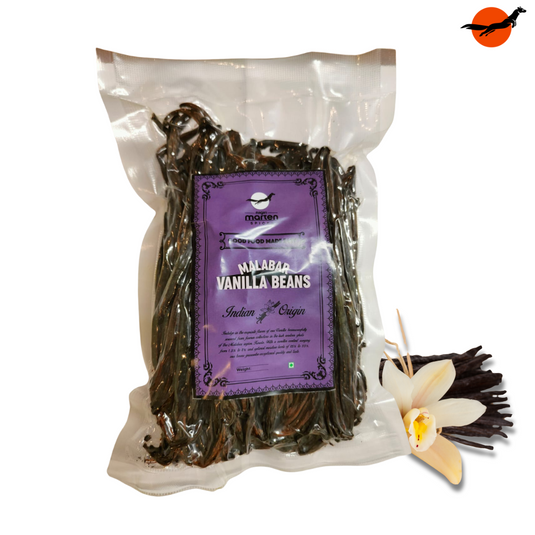 Malabar Vanilla Beans - Gourmet Grade | Single Origin from Kerala