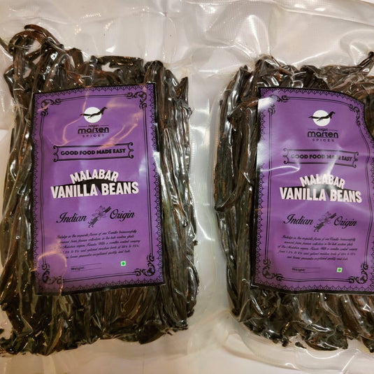 Malabar Vanilla Beans - Gourmet Grade | Single Origin from Kerala
