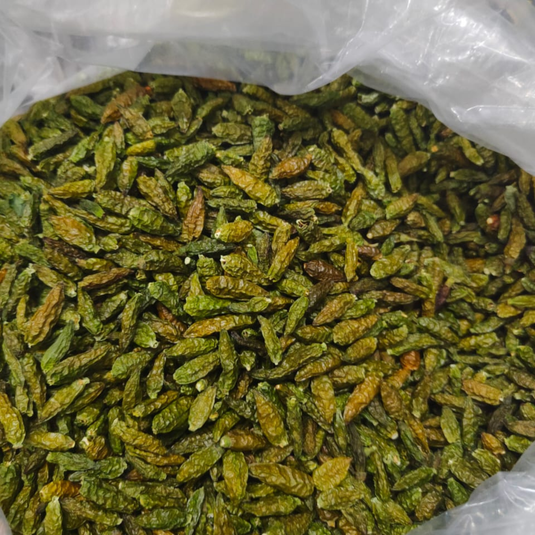 Kanthari Birds Eye Chilli Green Dried