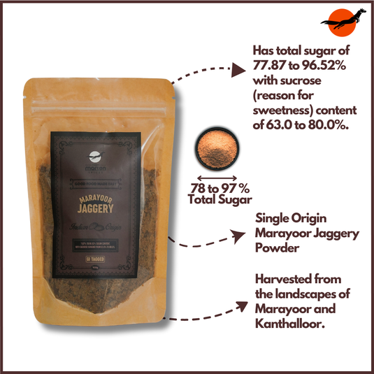 Marayoor Jaggery Powder (GI Tagged)