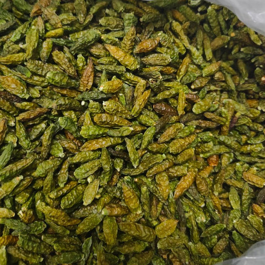 Kanthari Birds Eye Chilli Green Dried