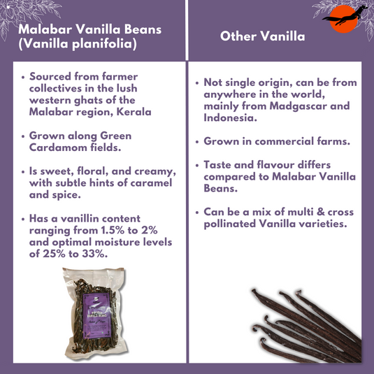 Malabar Vanilla Beans