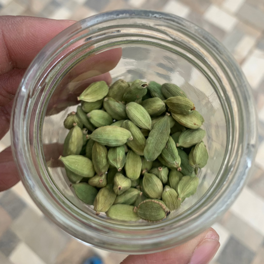 Idukki Green Cardamom 8MM+ Bold (GI Tagged)